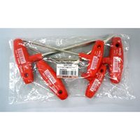 エスコ 3.0ー8.0mm/5本組 [Hexagon]T型ドライバー EA573AC 1セット（直送品）