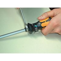 エスコ #4 x200mm [+]ドライバー(貫通柄・手元六角) EA560E-4 1本（直送品）