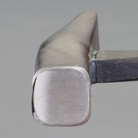エスコ 21x333mm 板金ハンマー(カラカミ/グラスファイバー柄) EA575YR-2 1本（直送品）