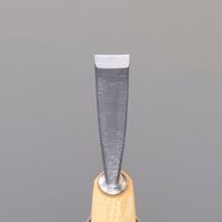 エスコ 5.0mm 平型・彫刻のみ(ビギナー用) EA588HJ-7 1本（直送品）