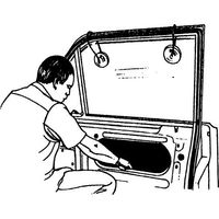 エスコ ウィンドウホルダー EA604DA-30 1丁（直送品）