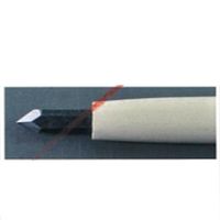 エスコ 2.0mm 彫刻刀(安来鋼/ケン刃) EA588MS-2 1本（直送品）