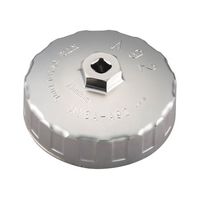 エスコ 91.4mm カップ型オイルフィルターレンチ EA604AV-91 1個（直送品）