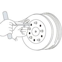 エスコ #3 ブレーキドラムビス用ドライバー EA604FC-13 1個（直送品）