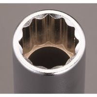 エスコ 1/2”DRx27mm ディープソケット EA618CF-27 1個（直送品）