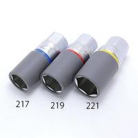 エスコ 1/2”DRx21mm ホイールナット用ソケット(プロテクター付) EA618CJ-221 1個（直送品）