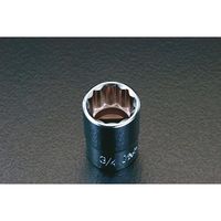 エスコ 1/2”DRx37mm ソケット EA618CL-37 1個（直送品）