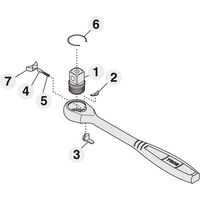 エスコ [EA618JAー11用] リペアキット EA618JA-112 1セット（直送品）