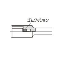 エスコ 1/2”DRx19mm ロングソケット(ホイールナット用) EA618RK-419 1個（直送品）
