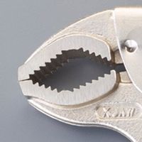 エスコ 220mm ロッキングプライヤー(カーブジョー) EA682LA-16 1丁（直送品）