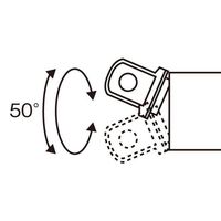 エスコ 3/8”DR ボールジョイント(ZーEAL) EA619BC-11 1個（直送品）
