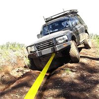 エスコ 3.15tonx6.0m リカバリーストラップ EA982BU-1 1本（直送品）