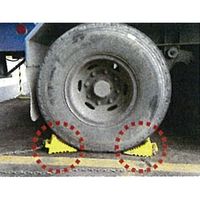 エスコ リプラギタイヤストッパー EA984VA-51 1個（直送品）