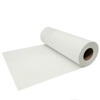 今村紙工 ミニボーガスペーパー 厚口 ホワイト 幅320mm×長さ50m CZBP-50P 1セット　(8巻：1巻×8)