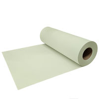 今村紙工 ミニボーガスペーパー 厚口 グリーン 幅320mm×長さ50m CZBP-50P 1セット　(8巻：1巻×8)