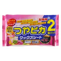 つやピカワックスシート フルーティフローラル 1セット（1パック（10枚入×2）×3）　 リンレイ