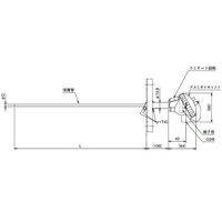 アズビル 汎用測温抵抗体端子箱タイプ温度センサ YYK3PM80350B1F0E 1個（直送品）