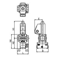 アズビル 電磁弁付きレギュレータ GVーD240P0H000 1個（直送品）