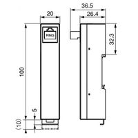 アズビル 計装ネットワークモジュールNX コミュニケーションアダプタ，ターミナルアダプタ NXーTR100000T 1個（直送品）
