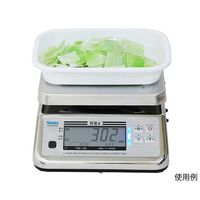 大和製衡 防水型デジタル上皿はかり 検定付き 3kg UDS-700-WPK-3 1個 3-4672-11（直送品）