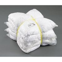 日光物産 メリヤスウエス 白 バラ 2kg W0220 1個 3-1815-31（直送品）