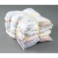 日光物産 メリヤスウエス 淡色 1セット(2kg×5袋入) W0250 1セット 3-1865-11（直送品）