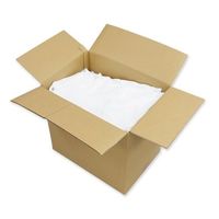 日光物産 特選白メリヤスウエス(新品生地・1枚物)白 35~50cm 10kg×2箱 WM-S1010 1ケース 3-7274-11（直送品）