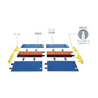 ジャストライト マニュファクチュアリング カンパニー ガードドッグ ケーブルプロテクタ 中重量型 電線5本 GD5X125-O/B 1本（直送品）