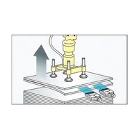 フラット形エアーノズル TAIFUJetシリーズ PPS樹脂製 ネジ1/4オス Φ1.0 1/4MTF-F42-16-010PPS 1個（直送品）
