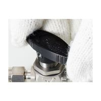 フジキン SUS製4.90MPaパネルマウント式ボール弁PUBV15D PUBV-15D 1個 61-2835-93（直送品）