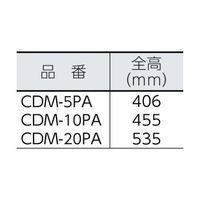 理研機器 ミニプレスセット(手動式) CDM-5PA 1台 61-8741-18（直送品）