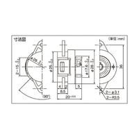 TOK ロータリーダンパ TD62 TD62R1-900 1個 63-1952-55（直送品）