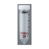 Labcon 遠沈管 50mL メタルフリータイプ(バルク) 50本×10袋入 3184-345 1箱(500本) 65-6909-35（直送品）