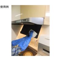 エステー モデルローブ No.944 ポリエチレン使いきり手袋 ロング 半透明 30枚×20箱 65-8292-37 1ケース(600枚)（直送品）