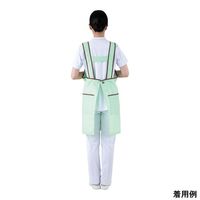 アズワン エプロン グリーン フリー 66-0015-53 1枚（直送品）