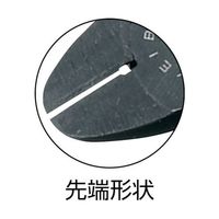 マルト長谷川工作所 パワーアップニッパー(グレー) 165 PU-266G 1丁 61-8838-42（直送品）