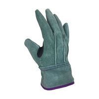 小野商事 牛床革手袋 オイル加工 外縫い 玄武 Lサイズ AG4809-L 1双 65-0306-66（直送品）