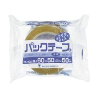 寺岡製作所 パックテープ NO.451 #60 クリーム 50mmX50M 451 C-60-50X50 1巻 61-2758-32（直送品）