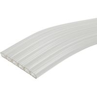 カーボーイ チューブクッション 1.2m クリア BS01 1巻 65-6674-10（直送品）