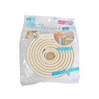 カーボーイ ウェーブクッション大 2m アイボリー BS61 1本 65-9193-47（直送品）