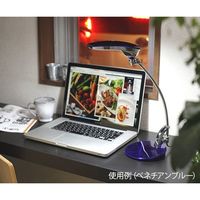 スワン電器 LEDデスクスタンド ベネチアンレッド PEX-01VR 1個 63-6510-11（直送品）