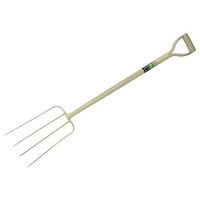 コンヨ スチールパイプ柄 農業フォーク 63-5446-92 1個（直送品）