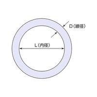 ひめじや ステンレス 丸カン R-9x60 1個 63-5461-49（直送品）