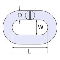 ひめじや ステンレス Cカン #5 C-5 1個 63-5461-66（直送品）