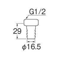SANEI ユニオンナット PT31-13 1個 63-7900-25（直送品）