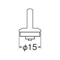 SANEI 水栓ケレップ 15mm PP82A-2S 1個 63-7898-86（直送品）