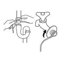 SANEI シーリングコード 500mm PP76 1本 63-7898-33（直送品）