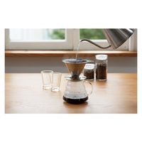 HARIO (ハリオ) コーヒードリッパー 1~4杯 ダブルメッシュメタル DMD-02-HSV 1個