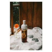 HARIO (ハリオ) フィルターイン コーヒーボトル 650ml ペールグレー FIC-70-PGR 1個