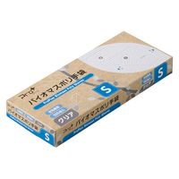 宇都宮製作 プロプラス バイオマス ポリ手袋（クリア） S LPE0141SE-TBS 1箱（100枚入）